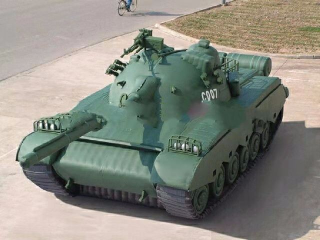 玉林军用充气坦克车